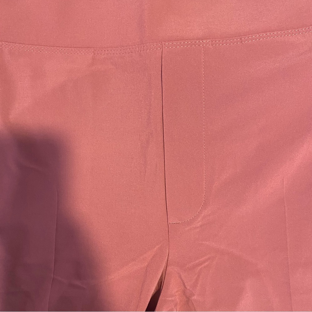 ATHLETA New Brooklyn Heights Wide Leg Trouser Pants Rose Pink Size 8 - Picture 4 of 14